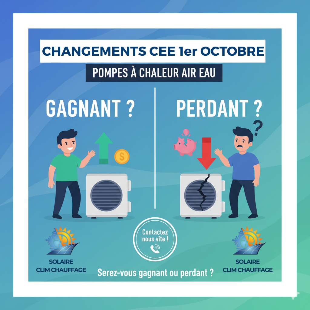 Presque tous gagnants avec la hausse des aides CEE 2025 pour les pompes à chaleur dans la Loire